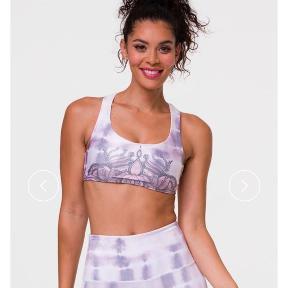NWT Mudra Bra in Tye Dye Mandala. Onzie SM